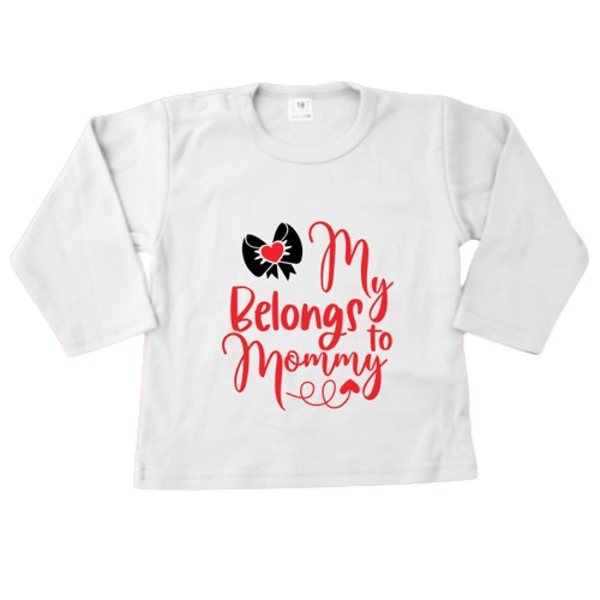 T-shirt lange mouw - Wit