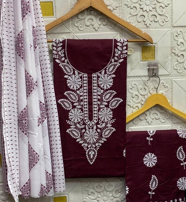 Unstitched Salvar Material