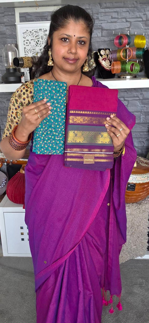 Chettinad Cotten Saree