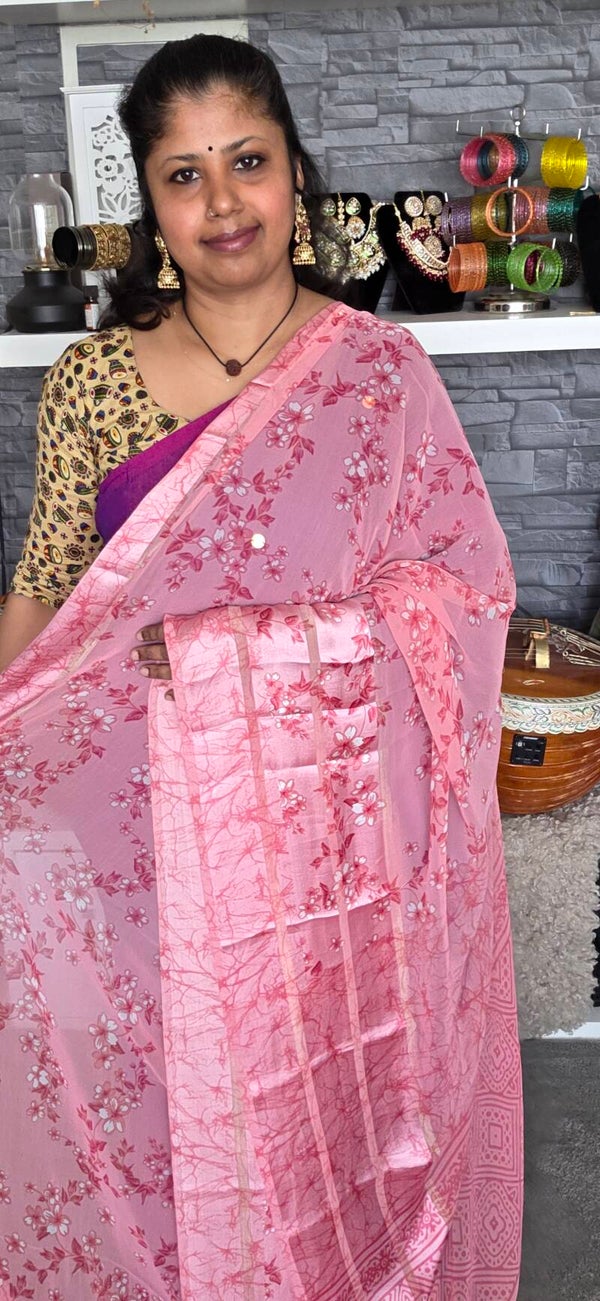 CHIFFON SAREE