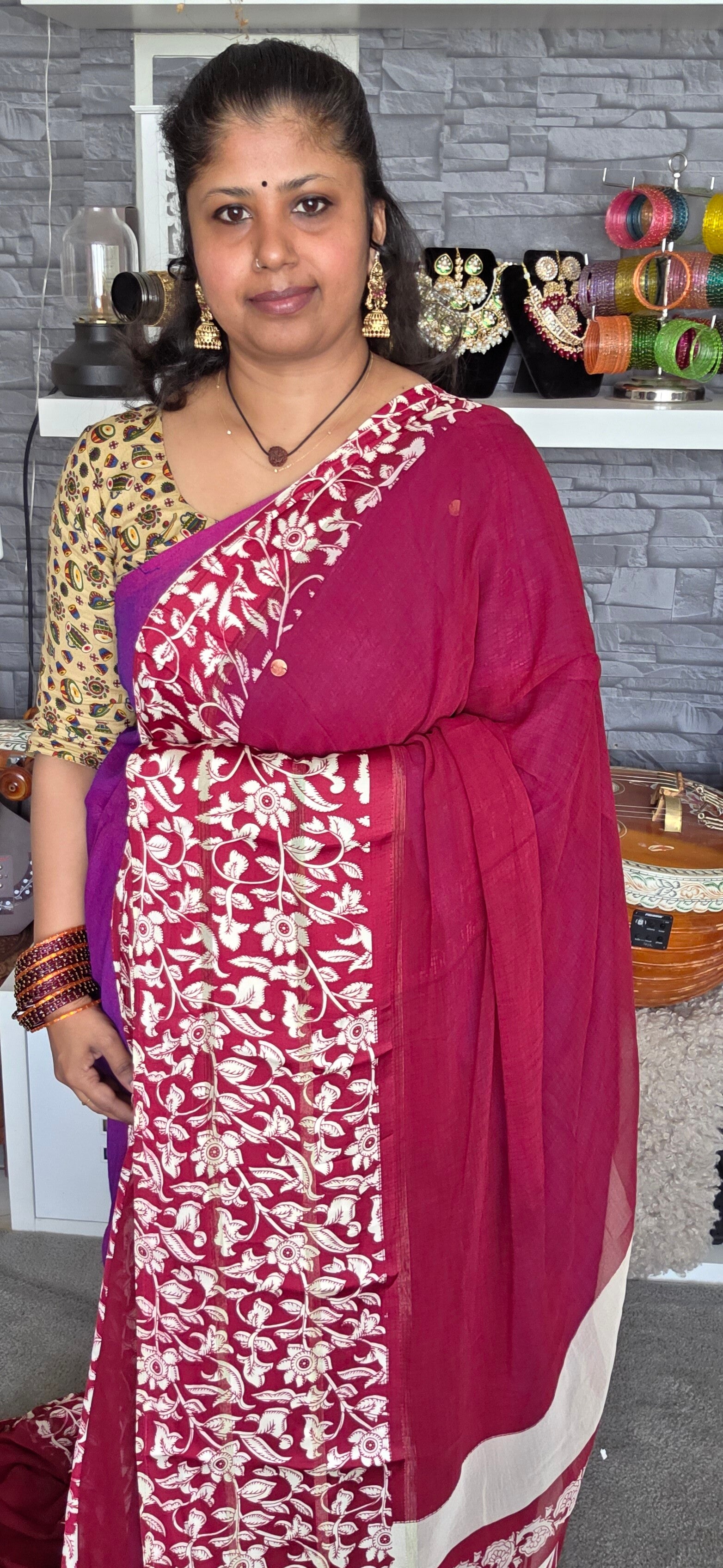 CHIFFON SAREE