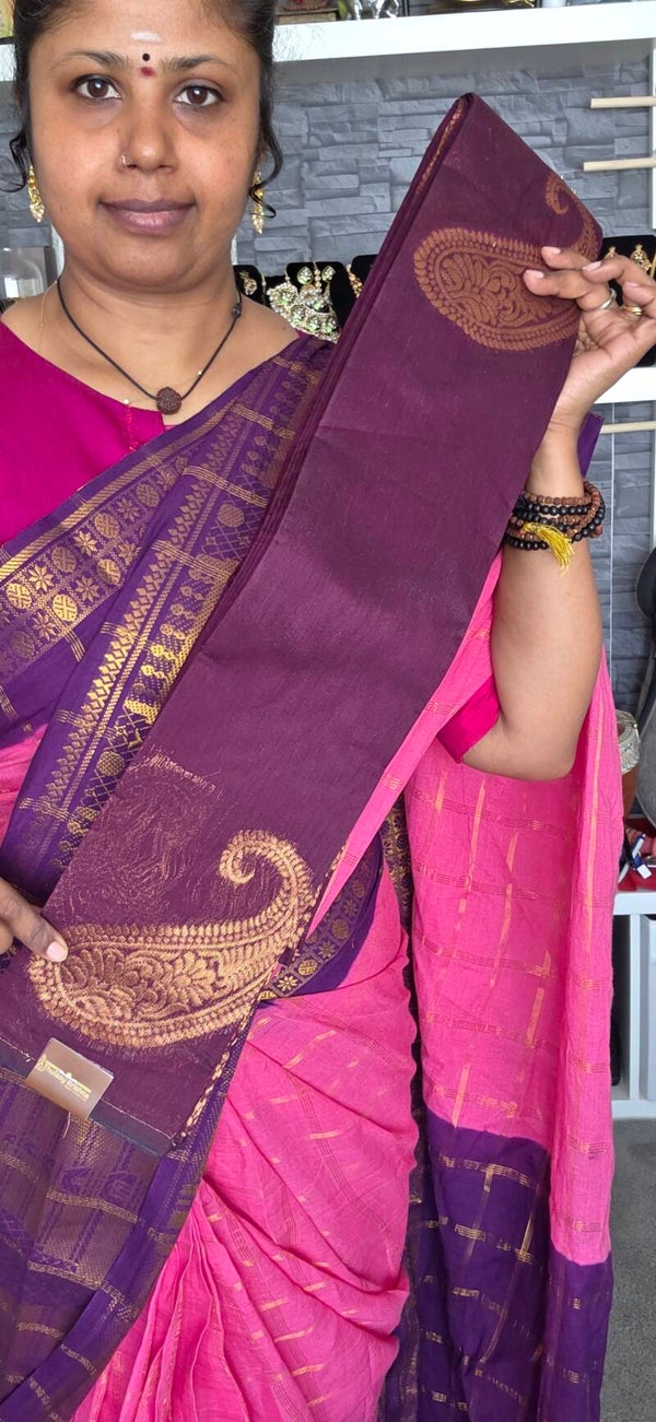 COTTON SILK SAREE