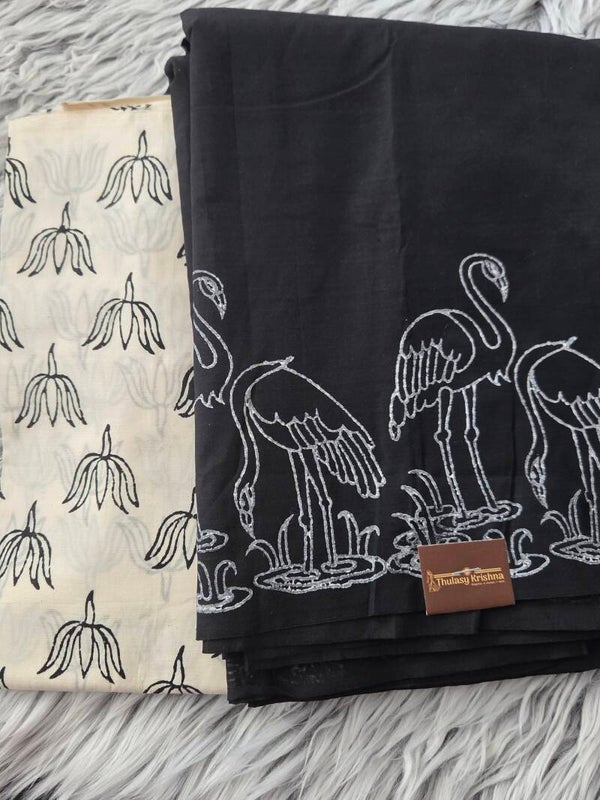 Cotton saree