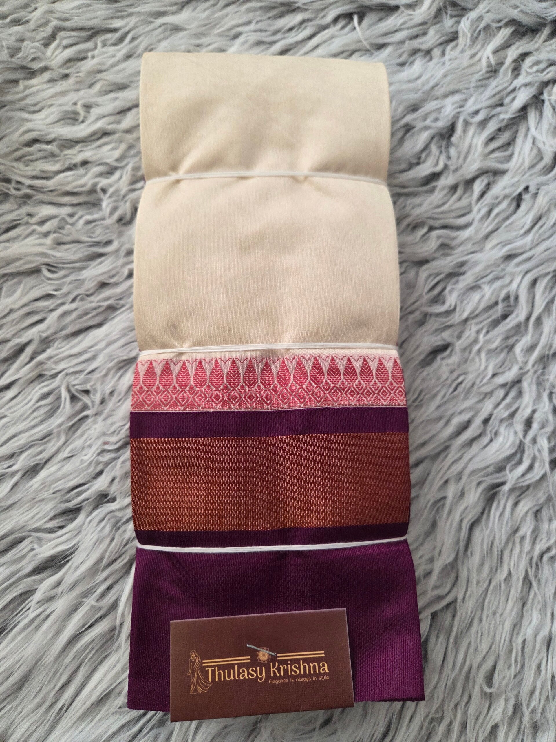 Cotton saree