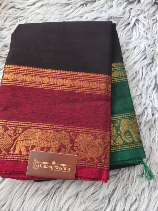 Ganga jamuna boarder saree