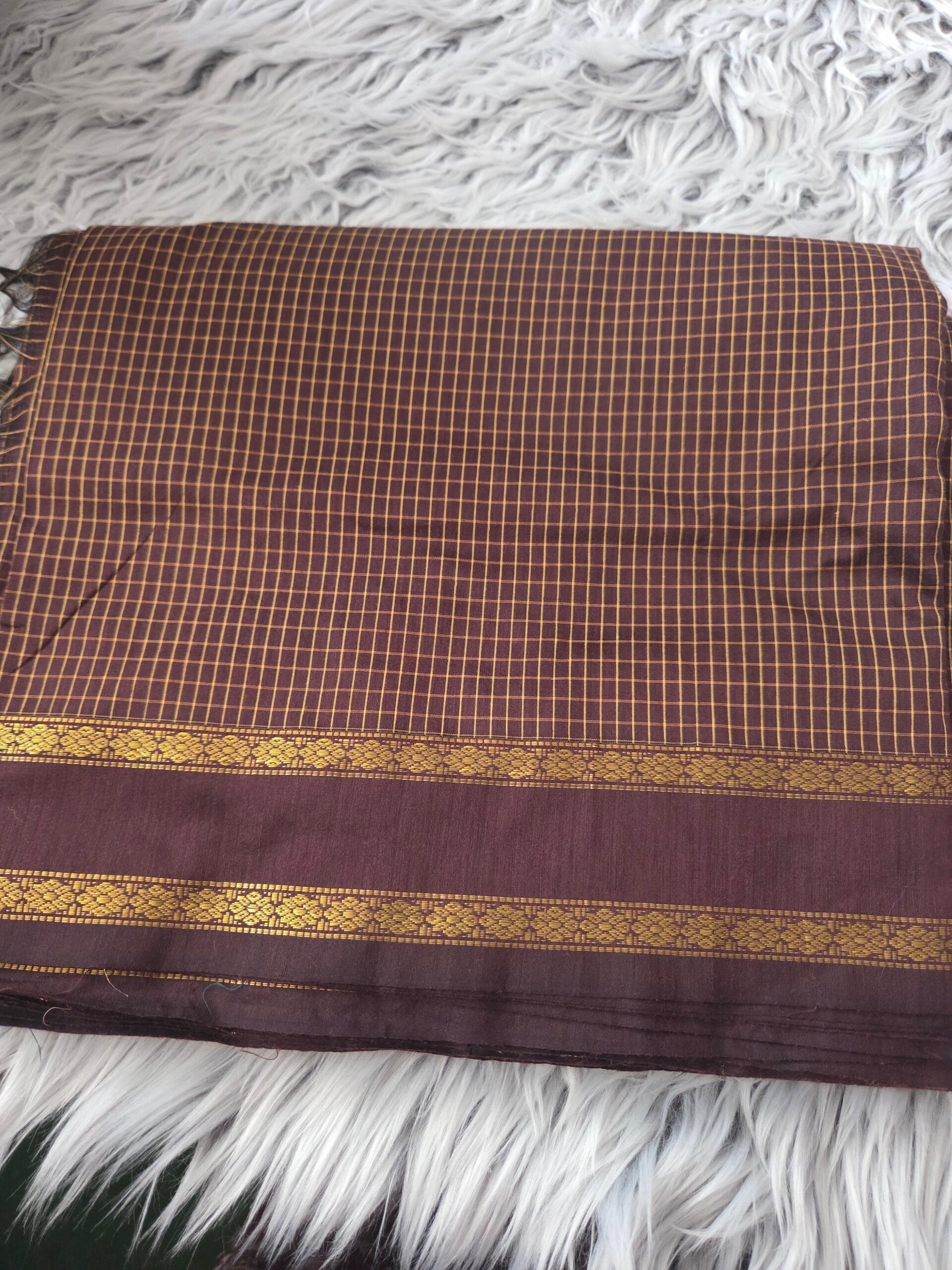 Cotton saree