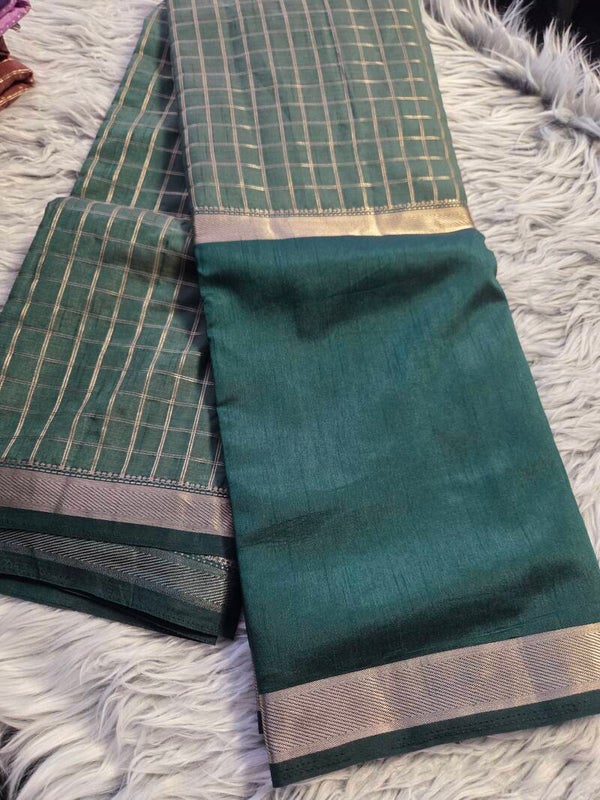 Tassar silk saree