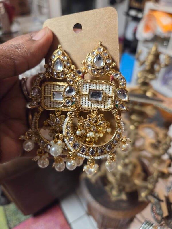 Kundan earring