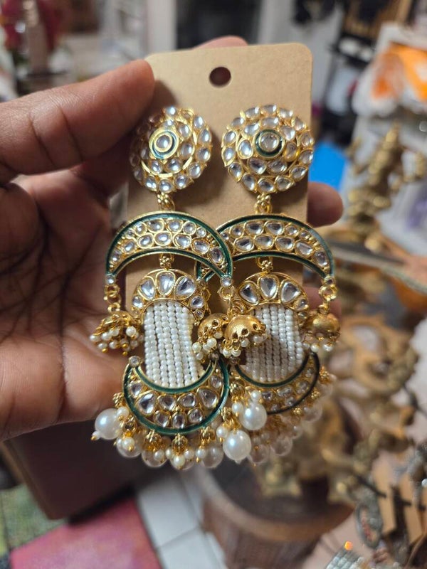 Kundan earring