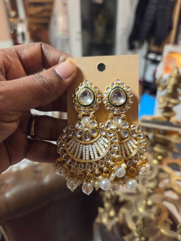 Kundan earring