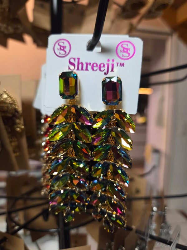 Stone earring