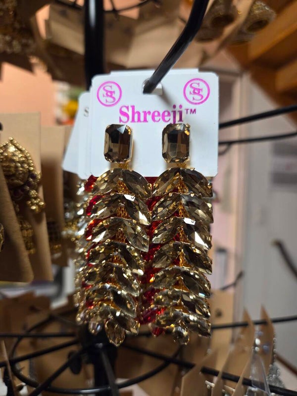 Stone earring