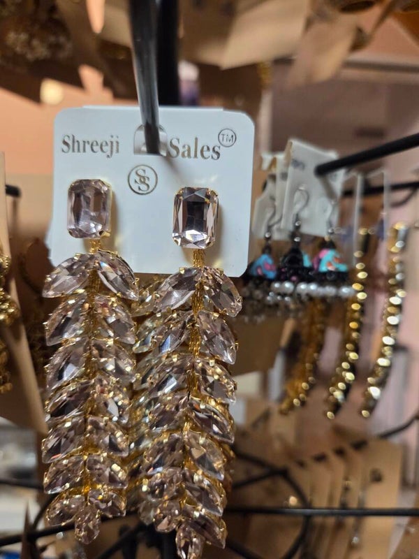 Stone earring