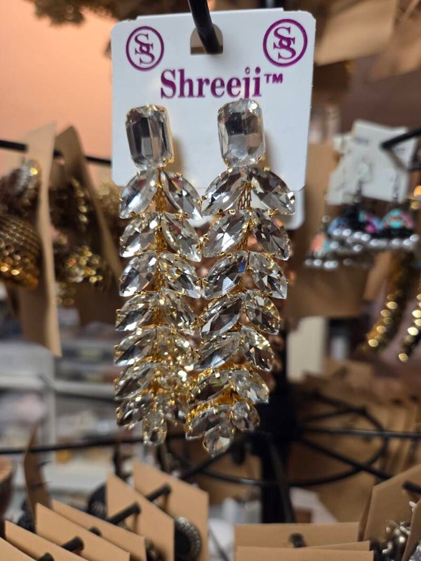 Stone earring