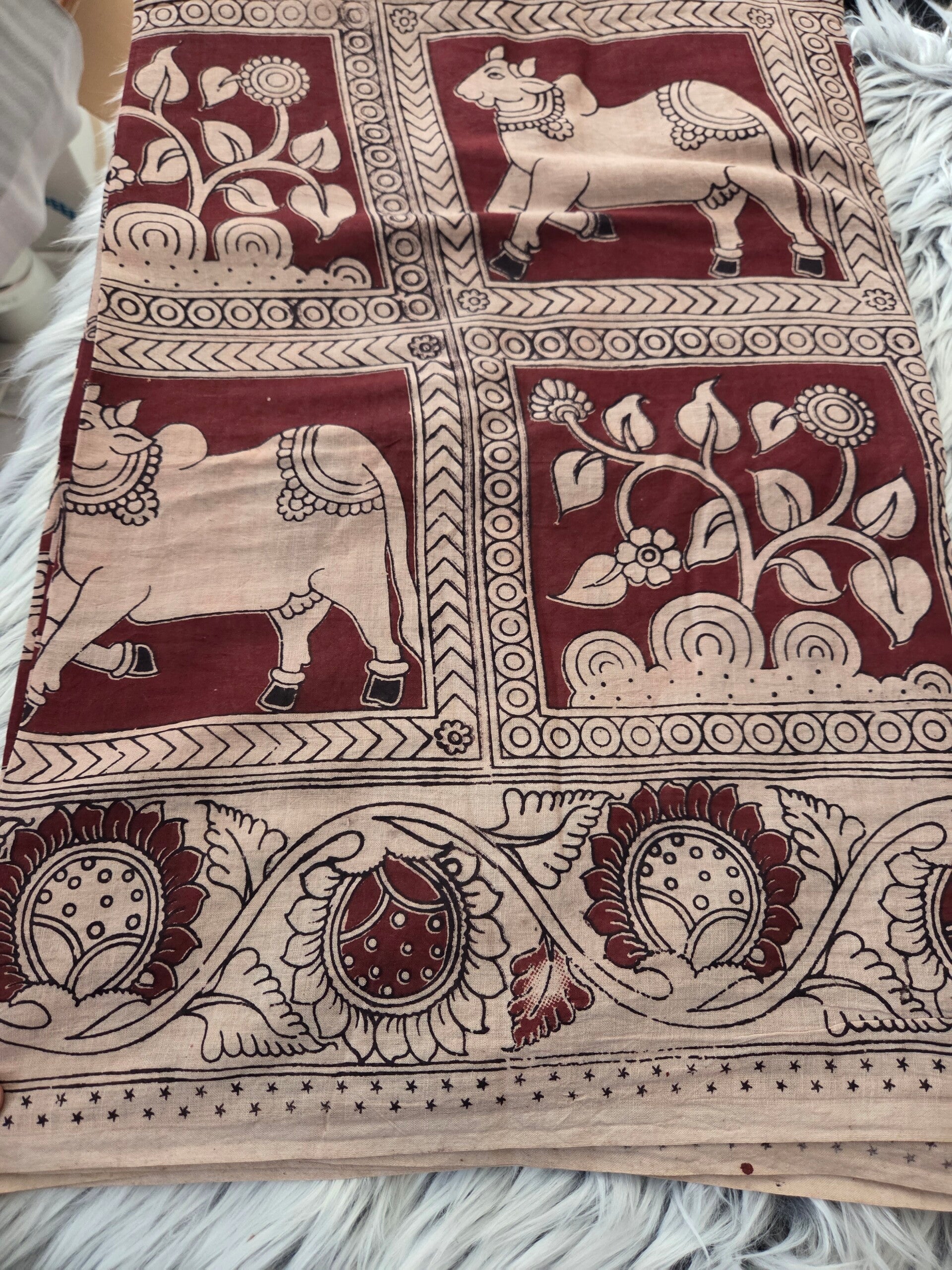 Kalamkari saree
