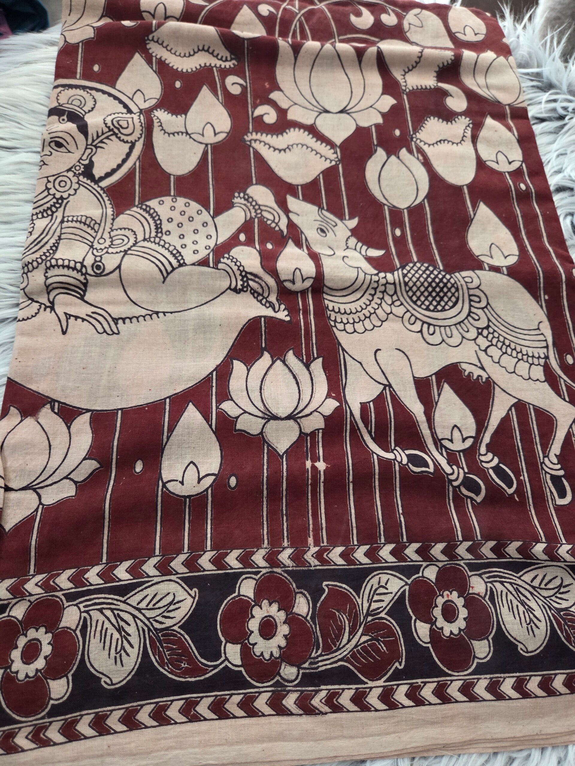 Kalamkari saree