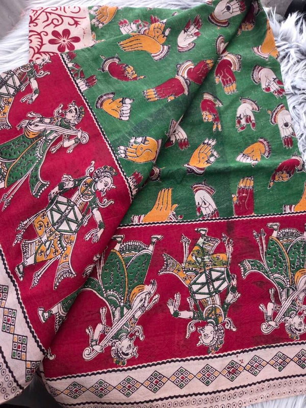 Kalamkari saree