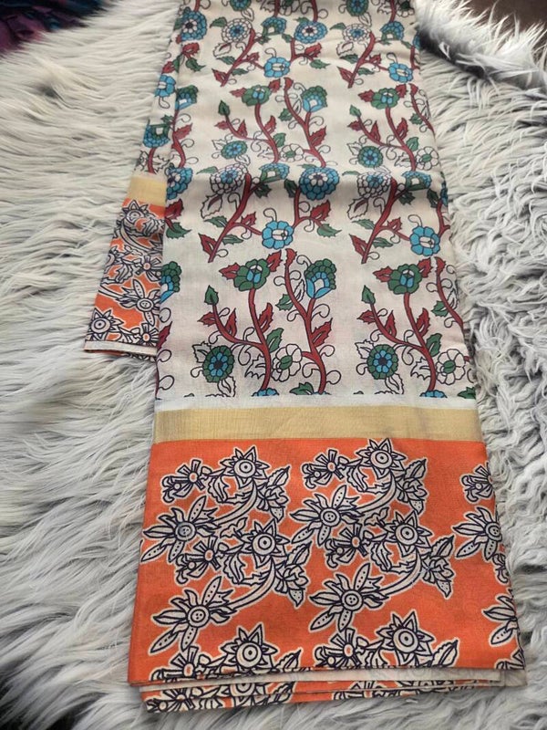 Kalamkari saree