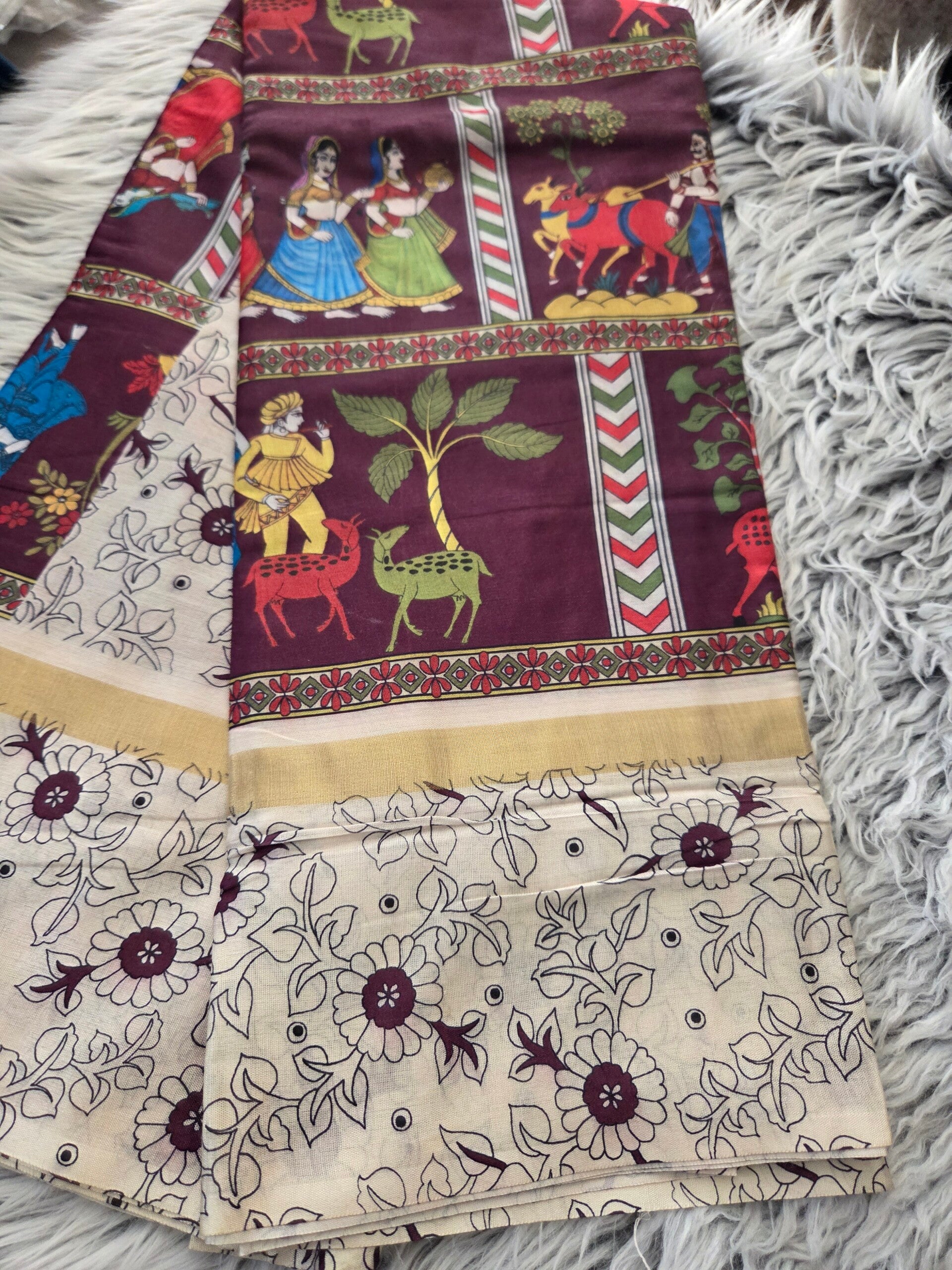 Kalamkari saree