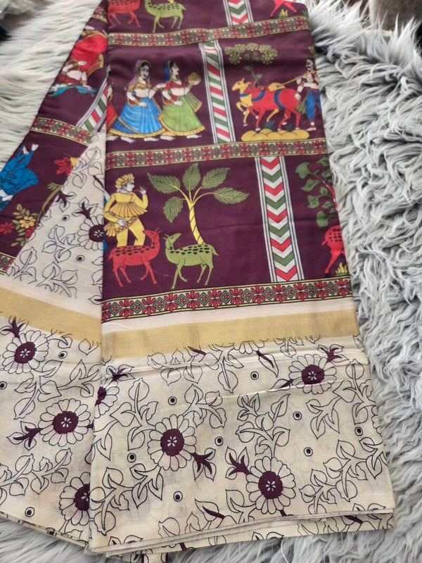 Kalamkari saree