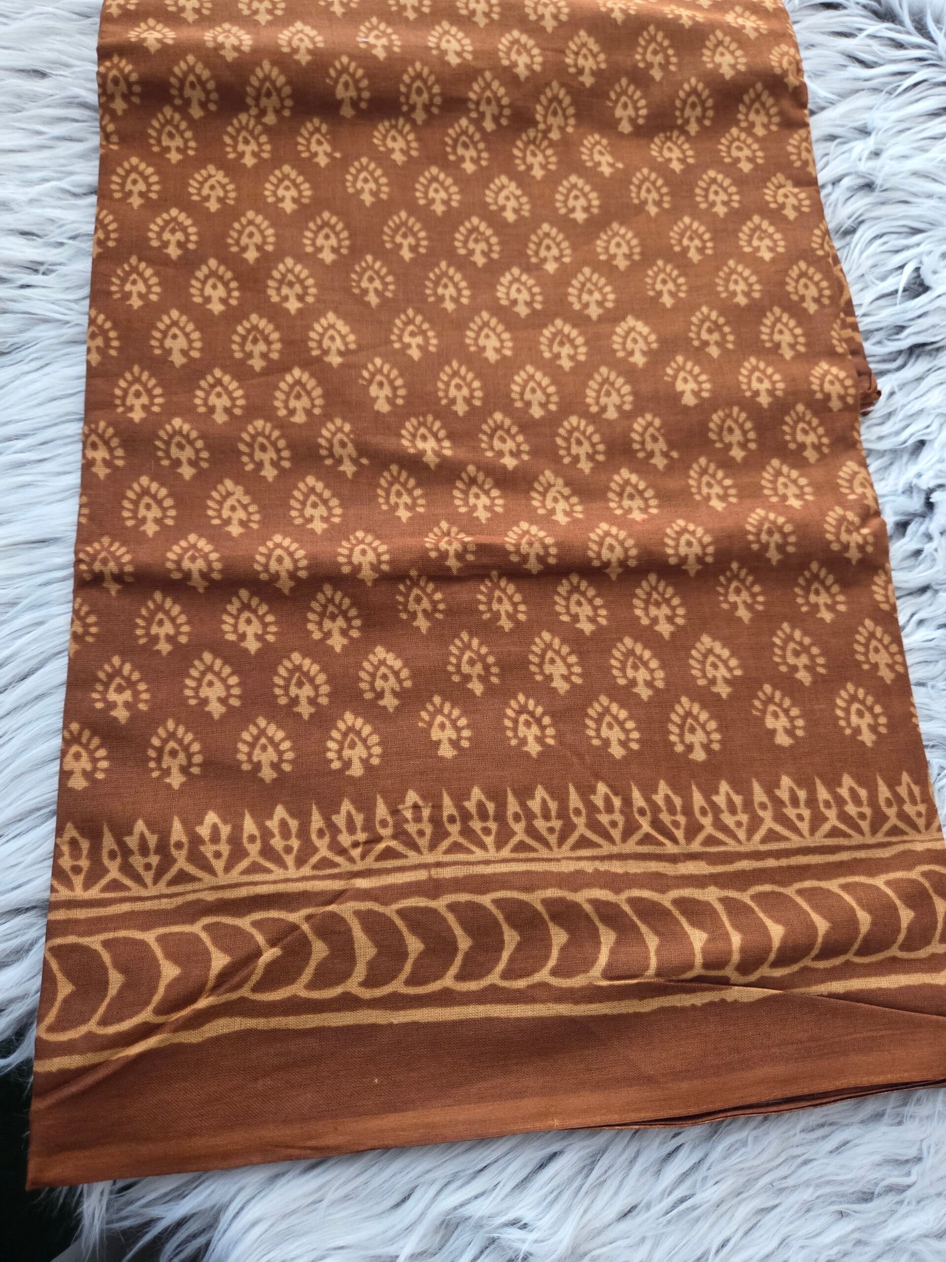 Soft cotton saree