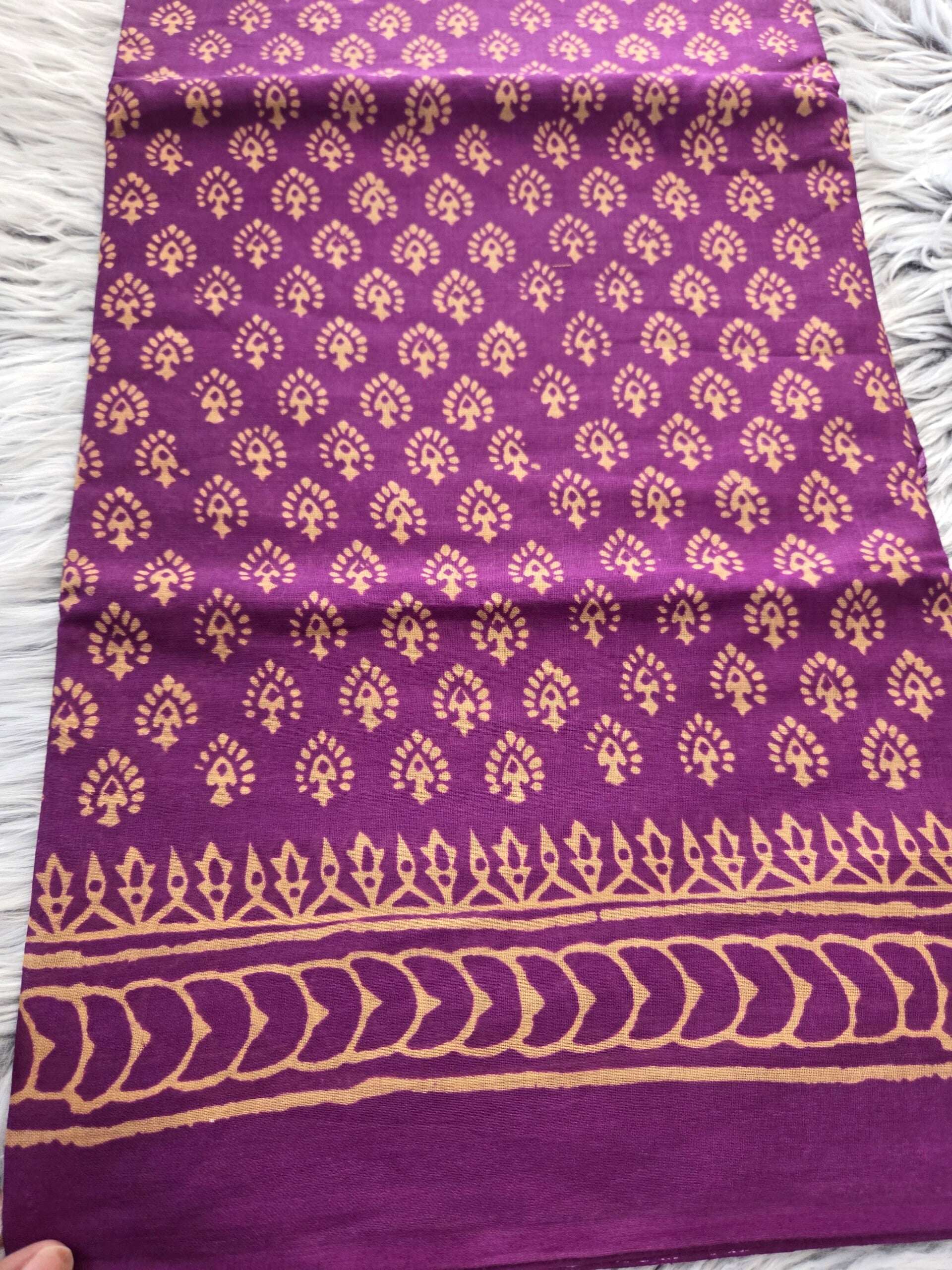Soft cotton saree