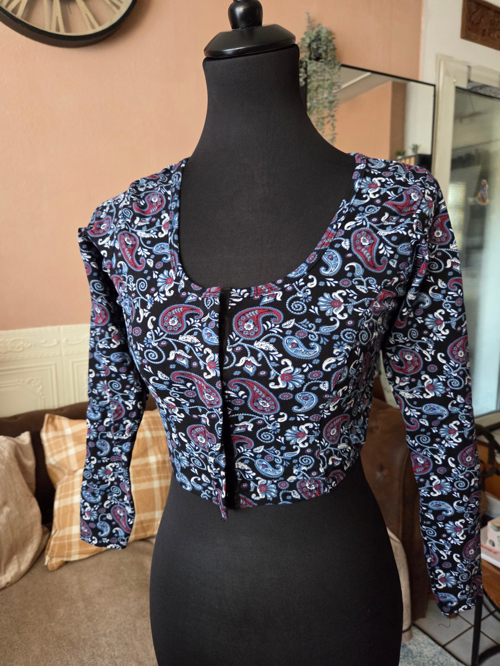 Elastic Kalamkari Blouse