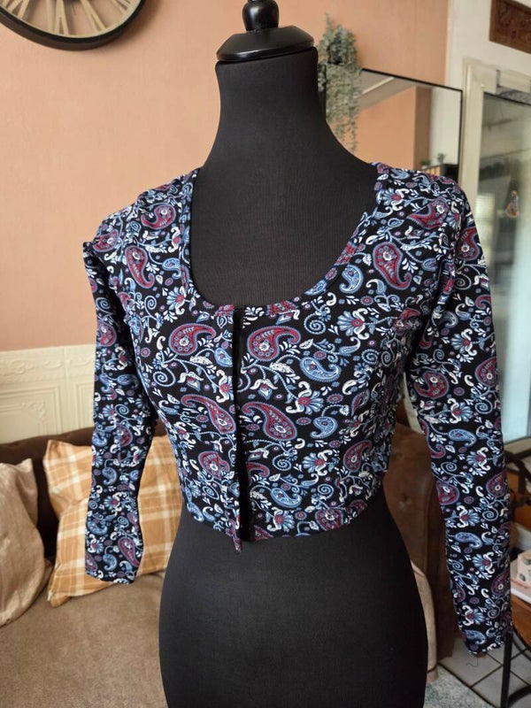 Elastic Kalamkari Blouse