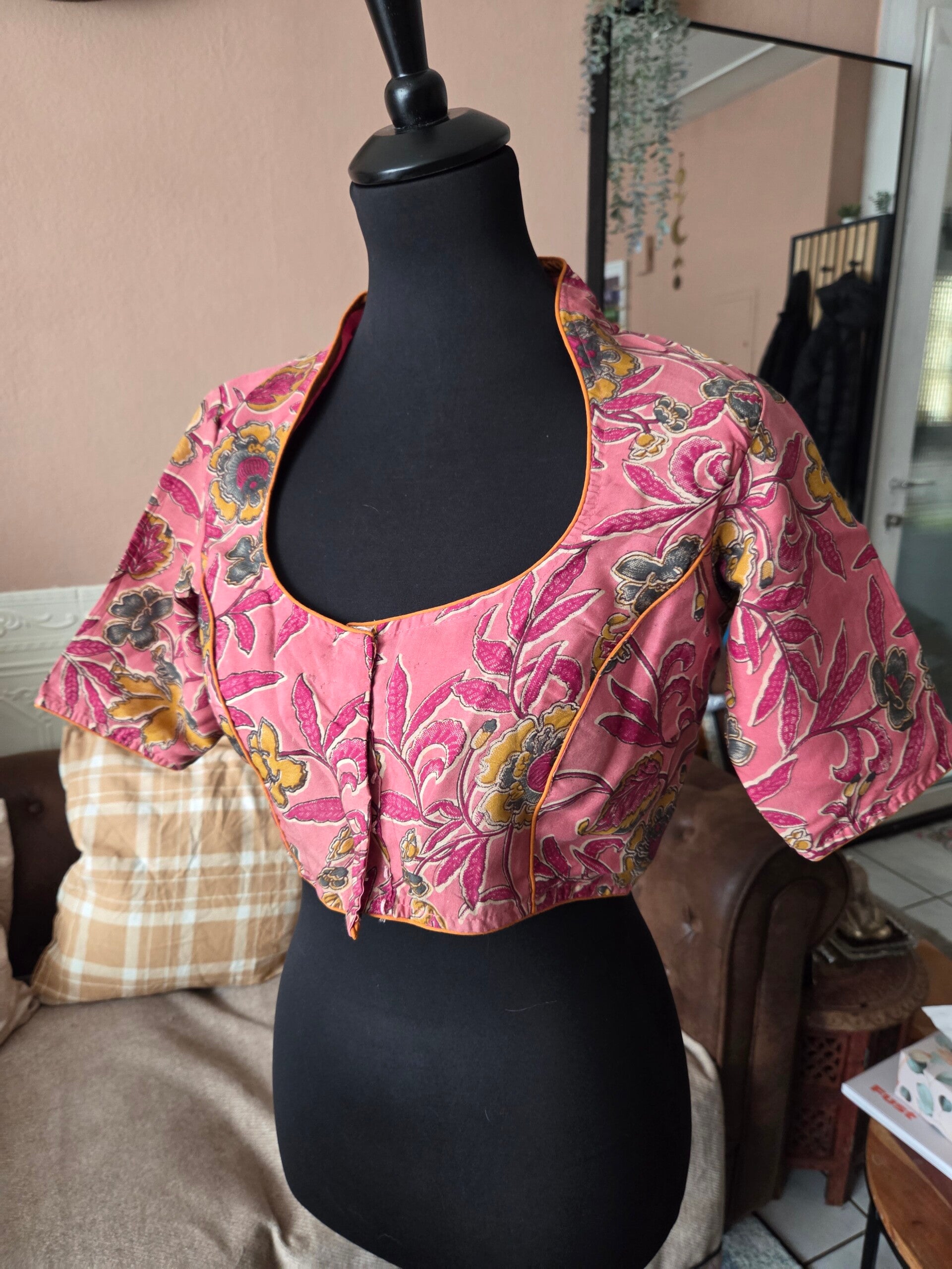 Kalamkari ready made blouse