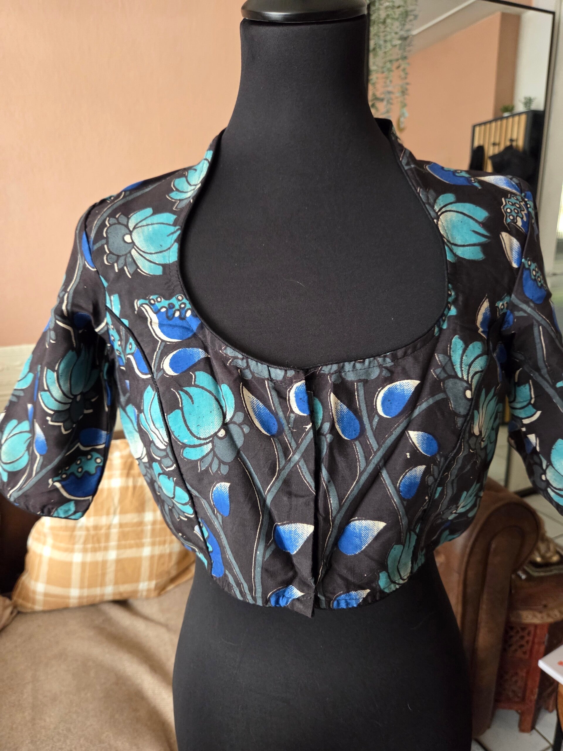 Kalamkari ready made blouse