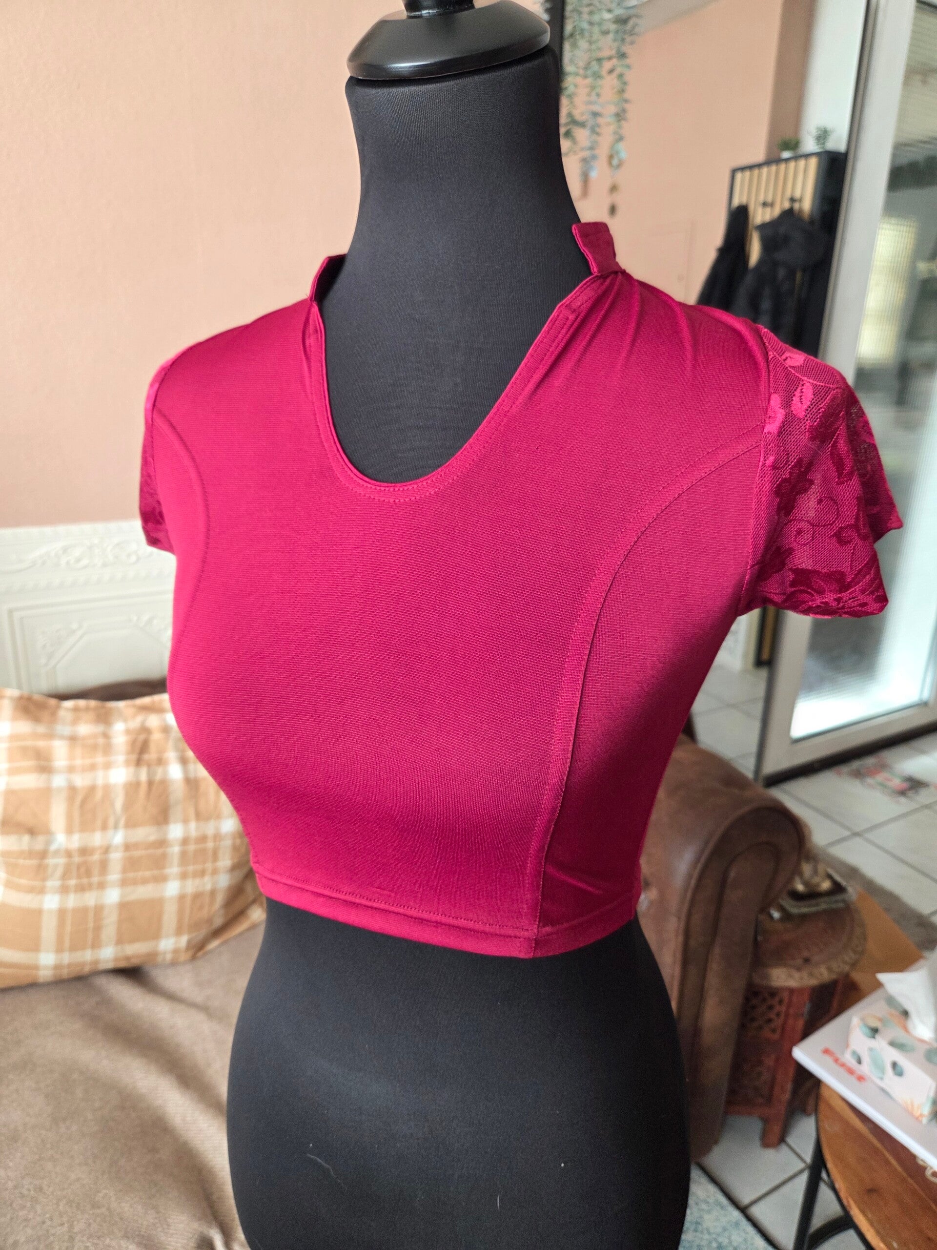 Elastic ready made Blouse
