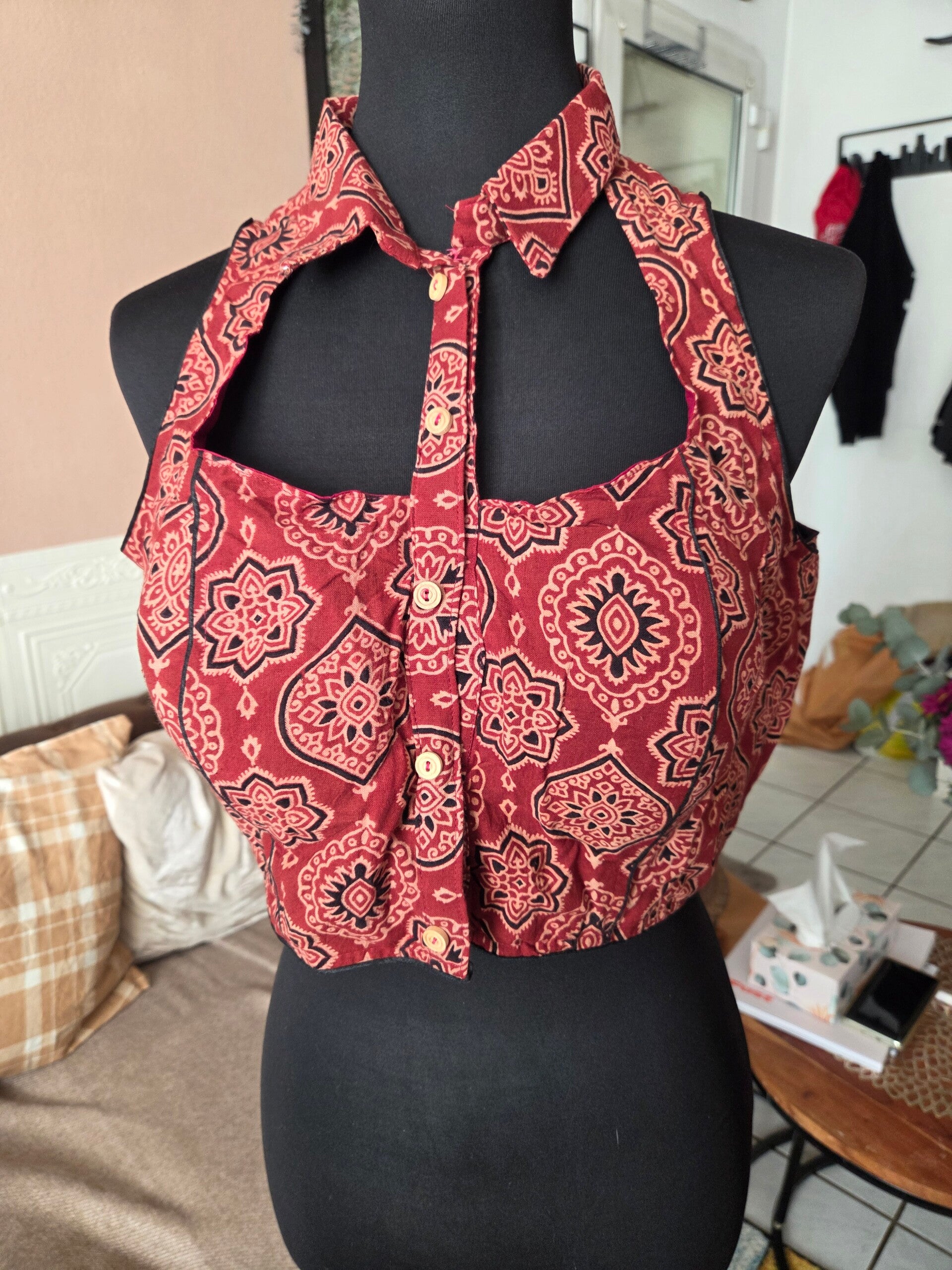 Kalamkari blouse