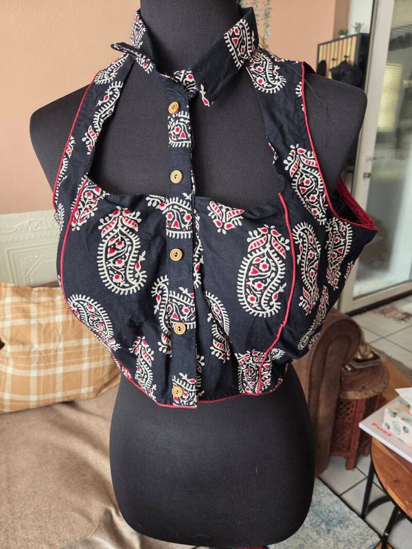 Kalamkari ready made blouse