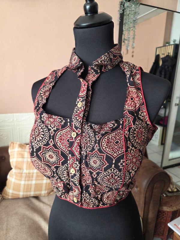 Kalamkari ready made blouse