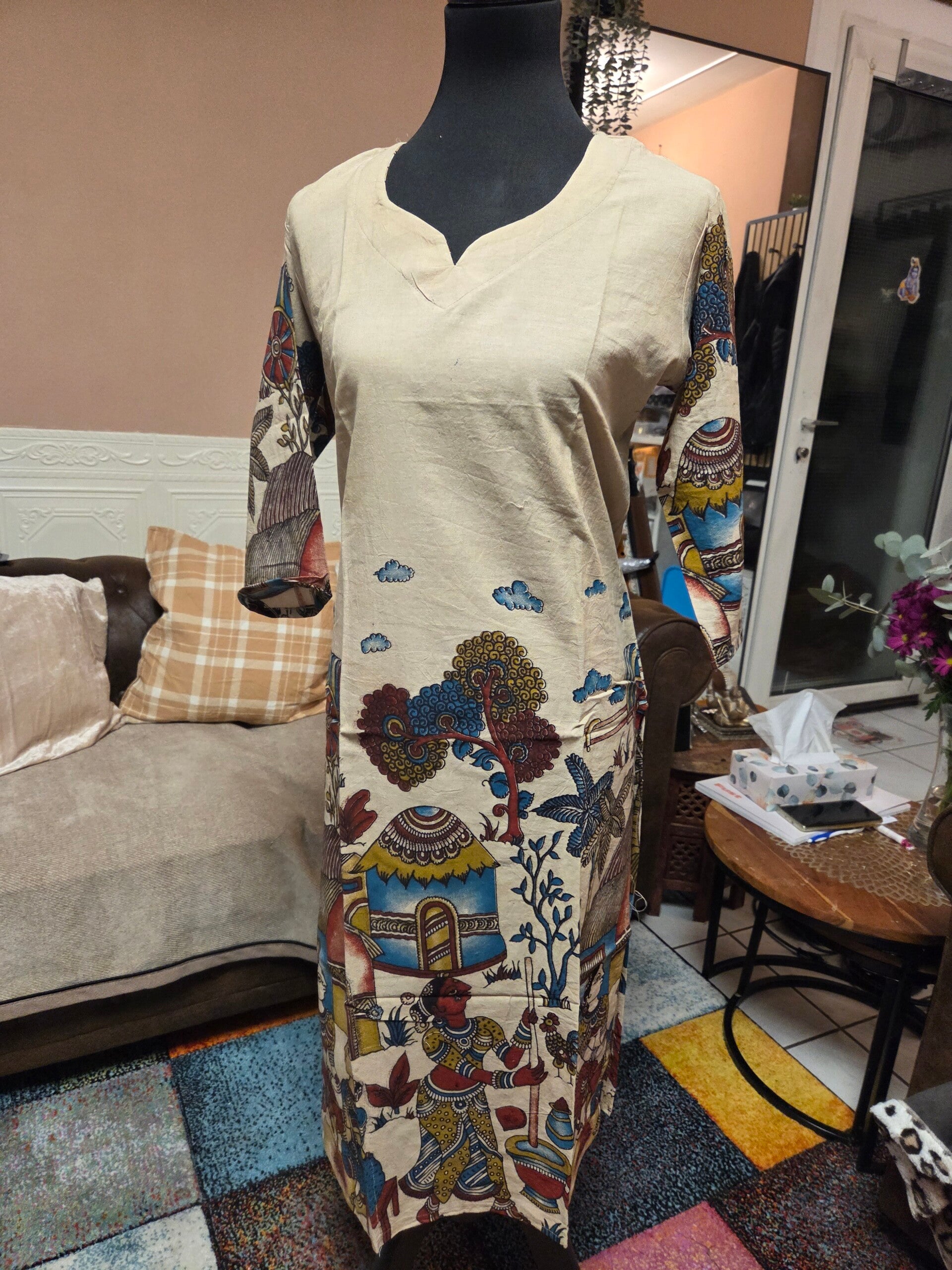 Kalamkari kurti