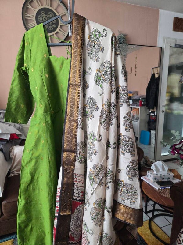 Anarkali gown
