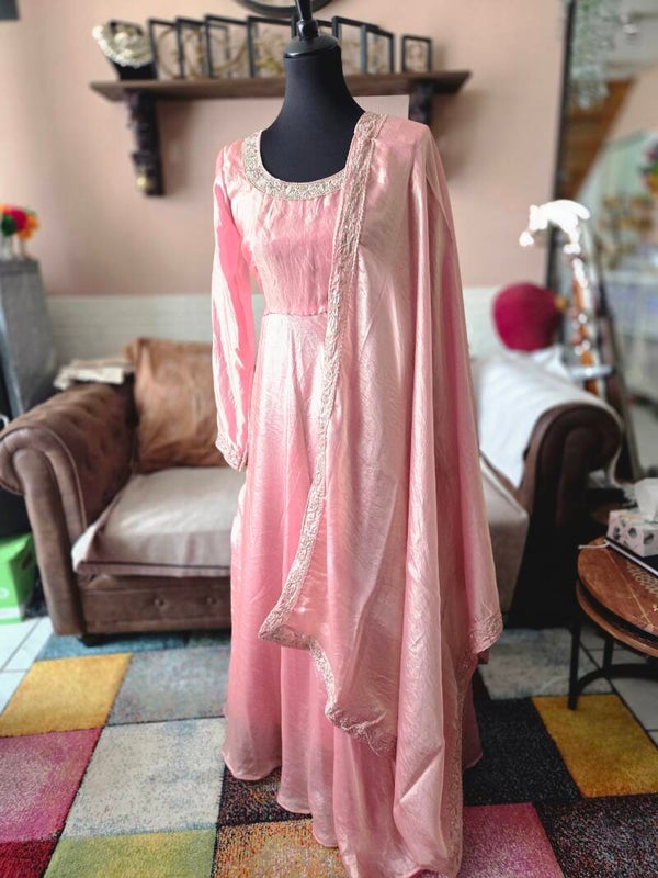 Baby rose anarkali