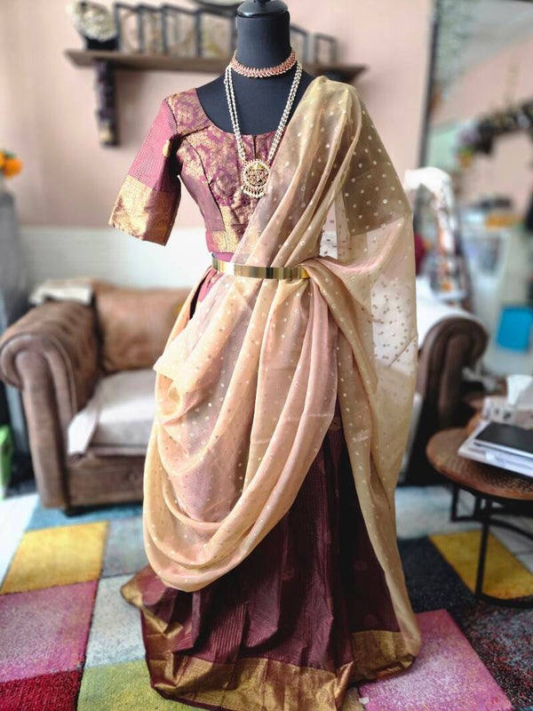 Halfsaree/lehenga