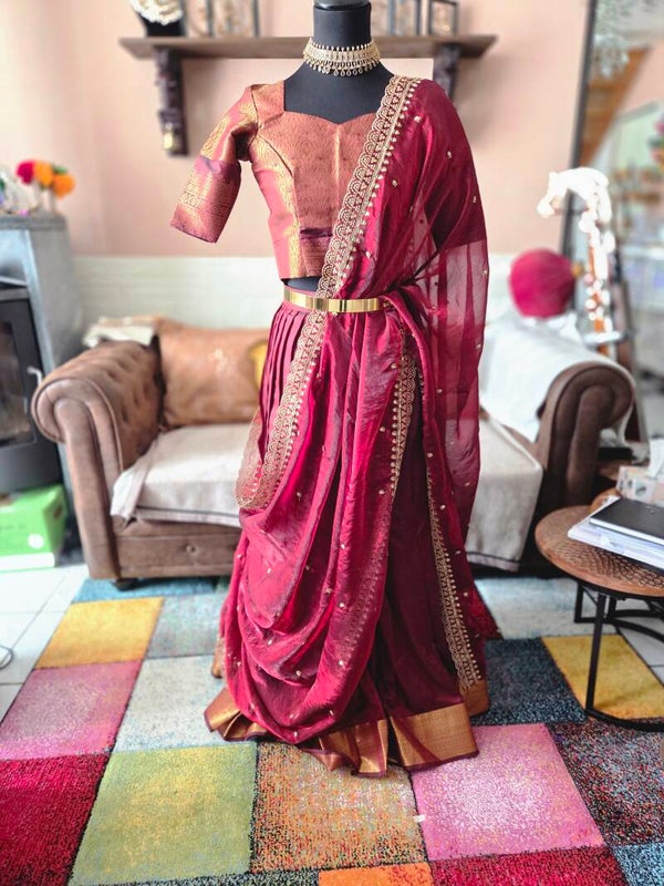 Halfsaree/lehenga