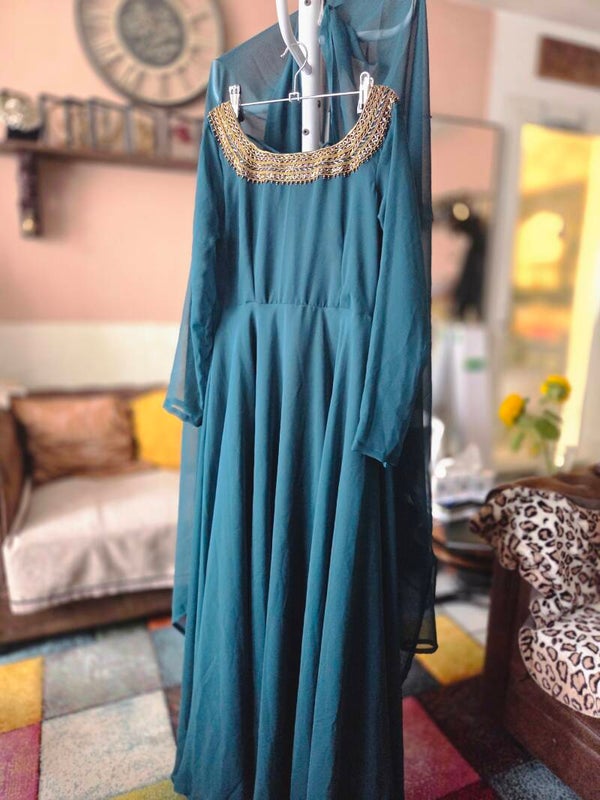 Anatkali with dupatta