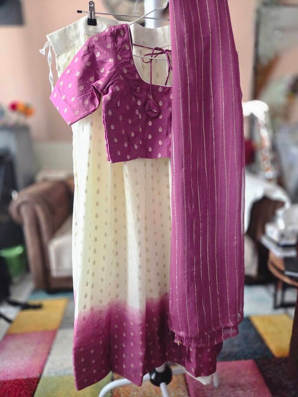 Halfsaree/lehenga
