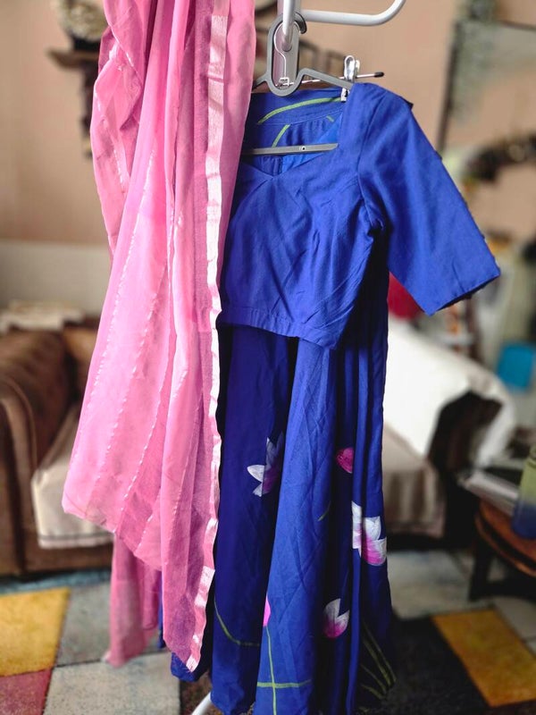 Halfsaree/lehenga
