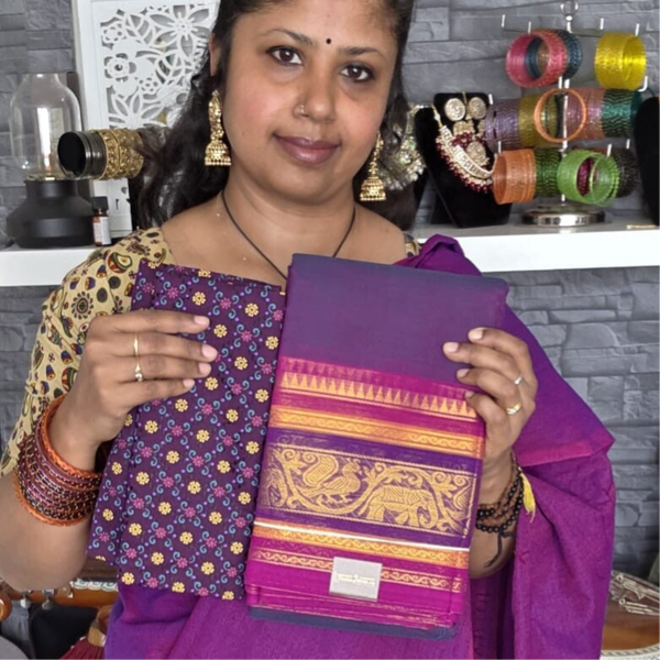 Chettinad Cotten Saree