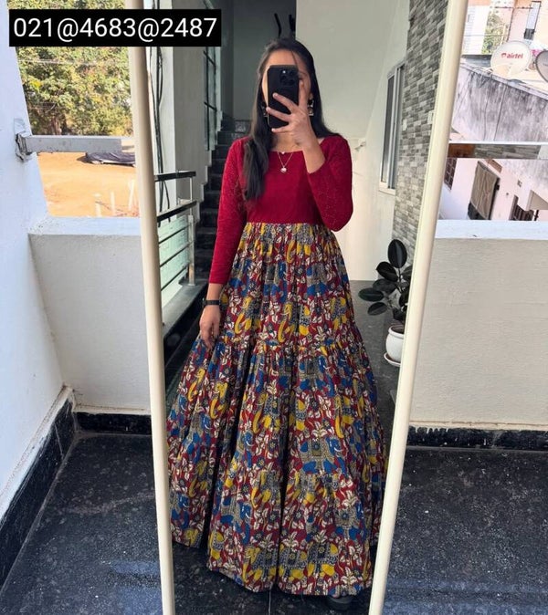 Kalamkari gown