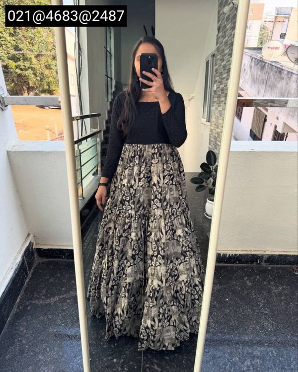 Kalamkari gown