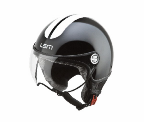 helm XL 59 zwart lem go fast glossy roger 