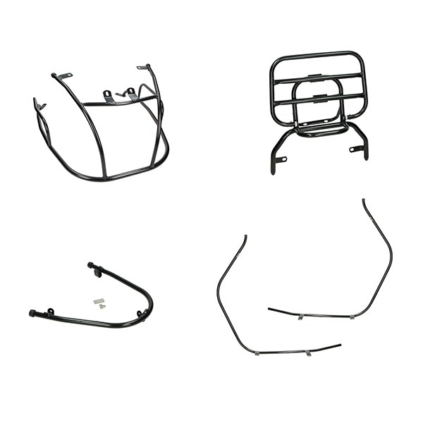 sierbeugel set compleet chi lx/ nap/ riva1/ vx50agm zwart mat DMP 4-delig