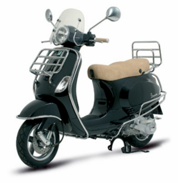 sierbeugel set compleet lxv/ vespa lx/ vespa S chroom
