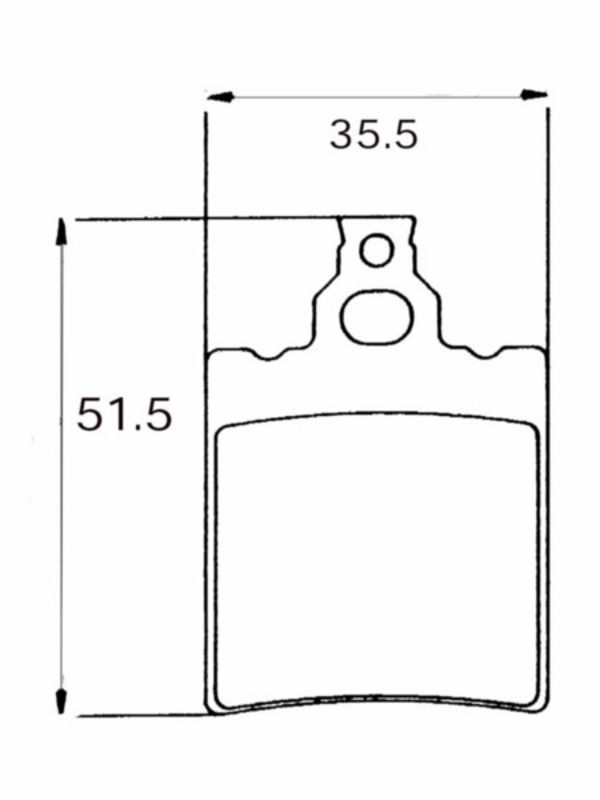 remblokset af1/ rs ot/ rs1999/ rx/ tua achter sbs 106hf