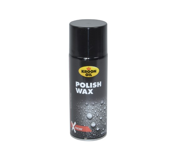 onderhoudsmiddel polish wax voor matte lak/ windscherm 400mL spuitbus kroon 2201